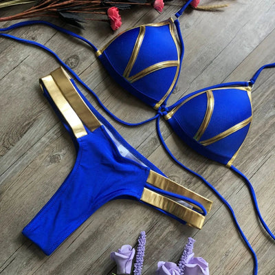Women two pieces bikini, Beach wear. - The Vertus Boutique 